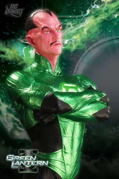 Green Lantern Mini-Bust Sinestro (Movie Ver.)ㅤ – DCダイレクト – ActionFigure Brasil