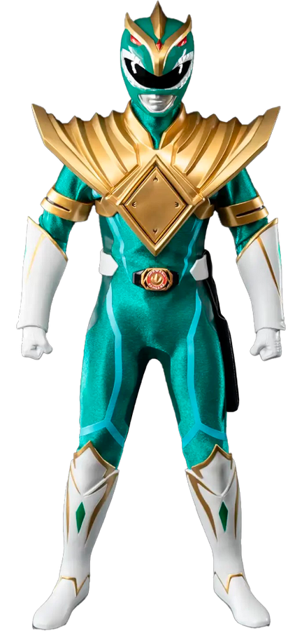 Green Power Ranger (Matt Cook) Chaos Energy Version - LIMITED EDITION: 500 (Chaos Energy Version) – Threezero – ActionFigure Brasil