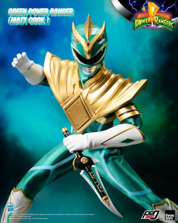 Green Power Ranger (Matt Cook) PX Exclusive - LIMITED EDITION: 500 – Threezero – ActionFigure Brasil