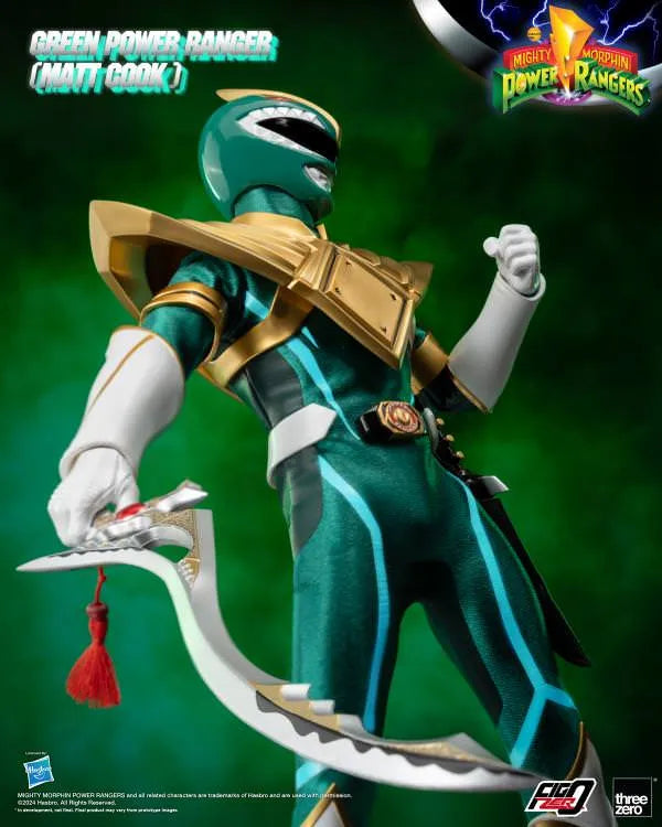 Green Power Ranger (Matt Cook) PX Exclusive - LIMITED EDITION: 500 – Threezero – ActionFigure Brasil