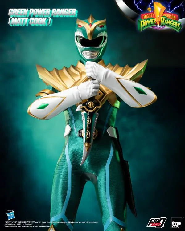 Green Power Ranger (Matt Cook) PX Exclusive - LIMITED EDITION: 500 – Threezero – ActionFigure Brasil