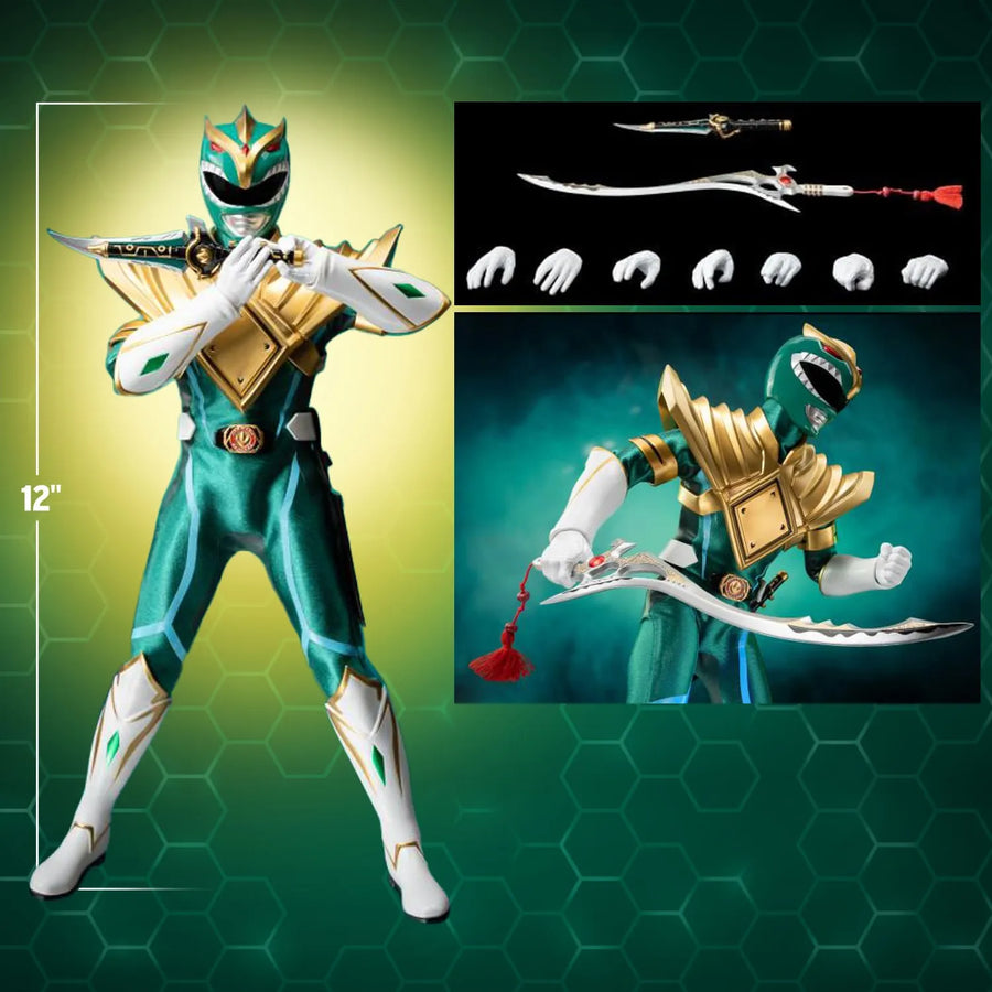 Green Power Ranger (Matt Cook) PX Exclusive - LIMITED EDITION: 500 – Threezero – ActionFigure Brasil