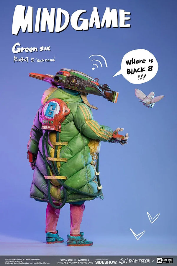 Green Six – Damtoys – ActionFigure Brasil