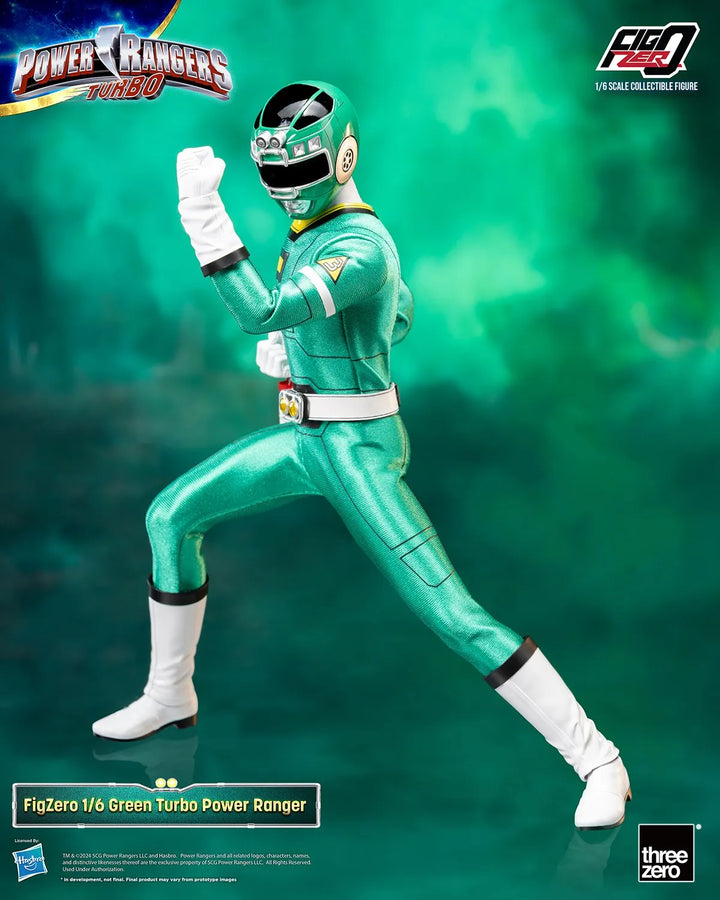 Green Turbo Power Ranger – Threezero – ActionFigure Brasil