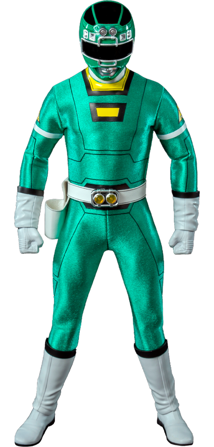 Green Turbo Power Ranger – Threezero – ActionFigure Brasil
