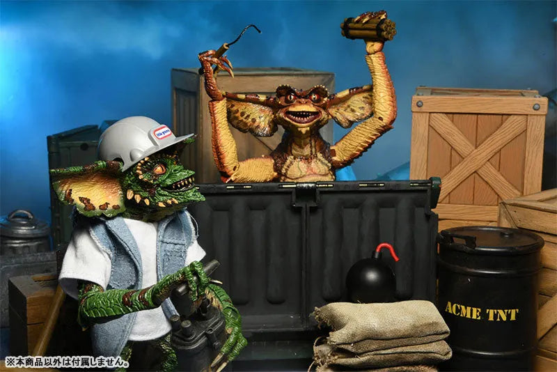 Gremlin 2 / Demolition Gremlin Ultimate Action Figure 2PKㅤ – Neca – ActionFigureBrasil