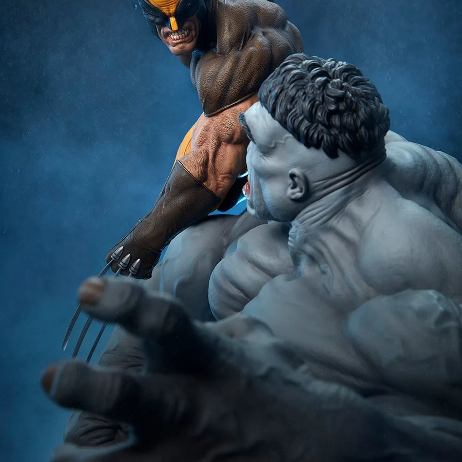 Grey Hulk vs Wolverine - LIMITED EDITION: 1000 – Sideshow Collectibles – ActionFigure Brasil