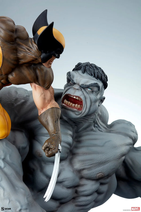 Grey Hulk vs Wolverine - LIMITED EDITION: 1000 – Sideshow Collectibles – ActionFigure Brasil