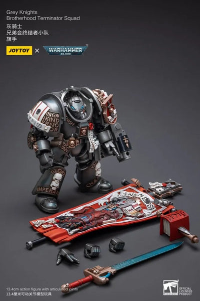 Grey Knights Terminator Retius Akantar – Joytoy – ActionFigure Brasil — close