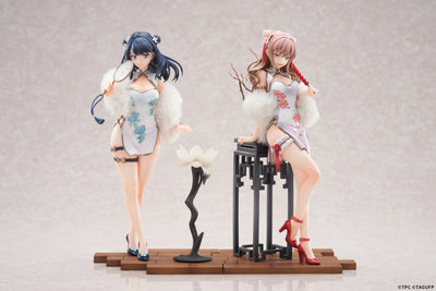 Gridman Universe - Takarada Rikka - Minami Yume - China Dress Ver. - 1/7 - Qipao Ver. (Apex Innovation)ㅤ – Apex Innovation as Manufacturer – ActionFigure Brasil — ângulo diferente