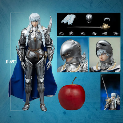 Griffith (Reborn Band of Falcon) – Threezero – ActionFigure Brasil — detalhe do produto