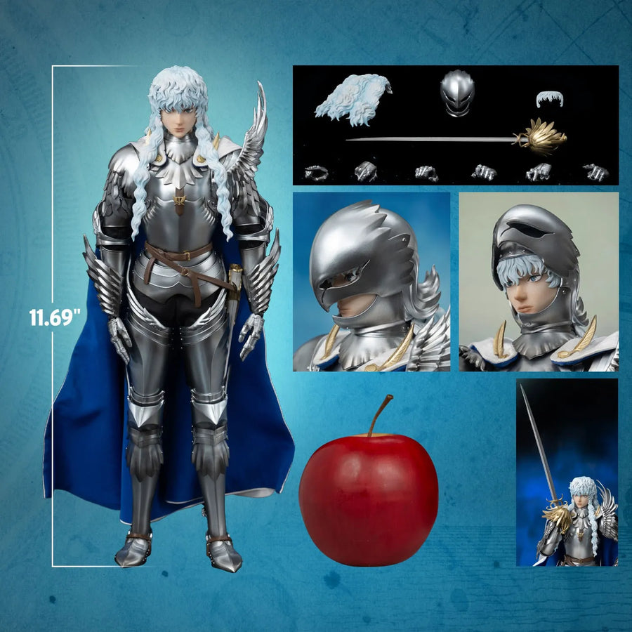 Griffith (Reborn Band of Falcon) – Threezero – ActionFigure Brasil
