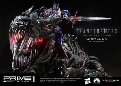 Grimlock (Optimus Prime Edition) Transformers: Age of Extinction (Film) – Prime1Studio – ActionFigure Brasil