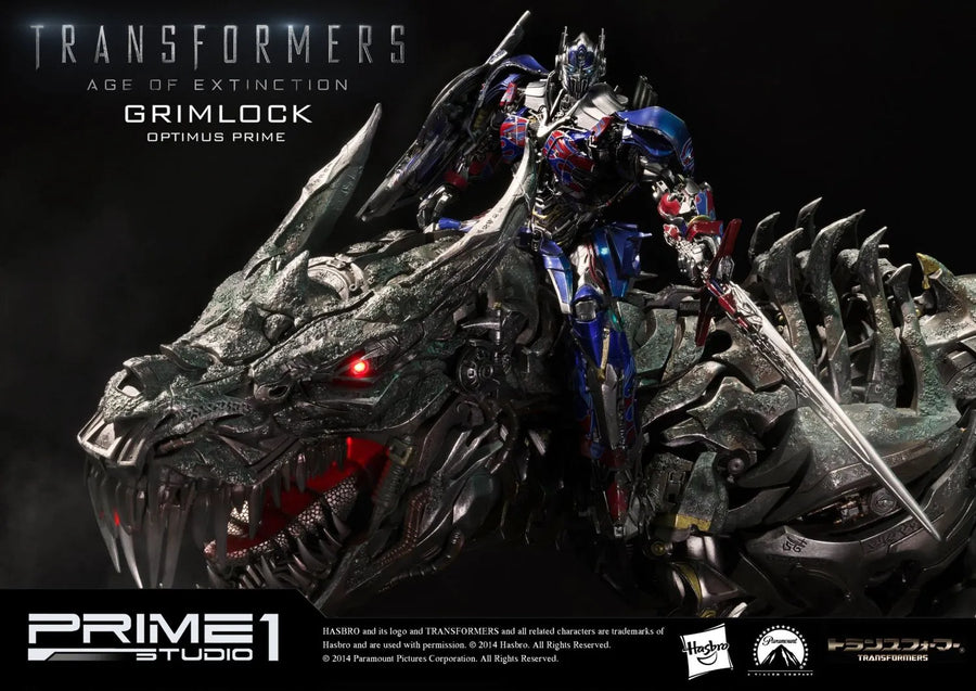 Grimlock (Optimus Prime Edition) Transformers: Age of Extinction (Film) – Prime1Studio – ActionFigure Brasil