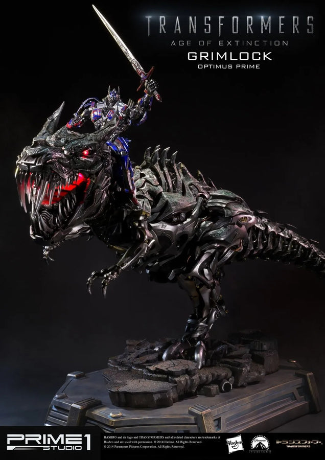 Grimlock (Optimus Prime Edition) Transformers: Age of Extinction (Film) – Prime1Studio – ActionFigure Brasil