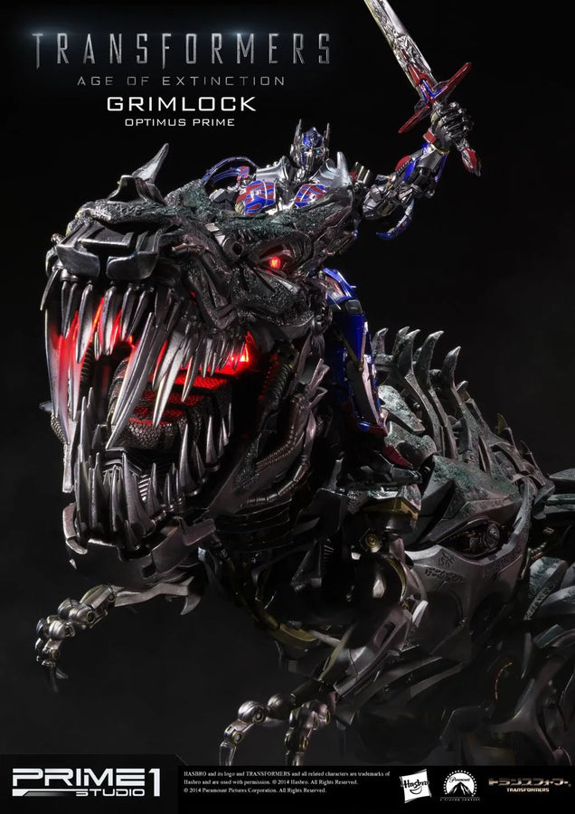 Grimlock (Optimus Prime Edition) Transformers: Age of Extinction (Film) – Prime1Studio – ActionFigure Brasil