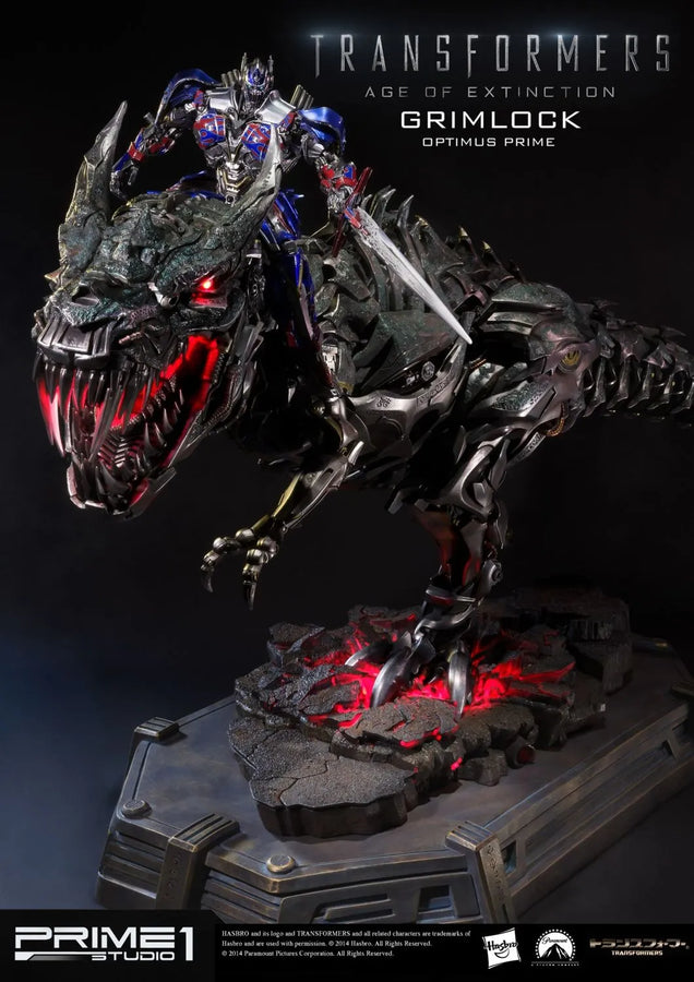 Grimlock (Optimus Prime Edition) Transformers: Age of Extinction (Film) – Prime1Studio – ActionFigure Brasil