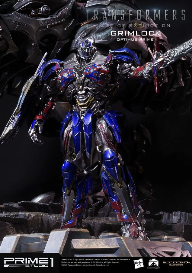 Grimlock (Optimus Prime Edition) Transformers: Age of Extinction (Film) – Prime1Studio – ActionFigure Brasil