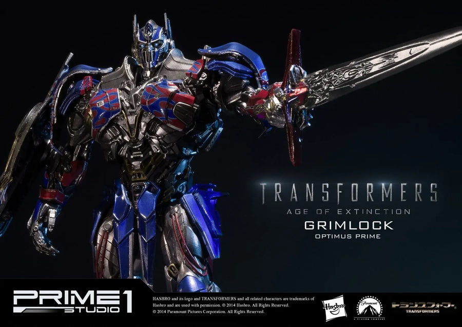 Grimlock (Optimus Prime Edition) Transformers: Age of Extinction (Film) – Prime1Studio – ActionFigure Brasil