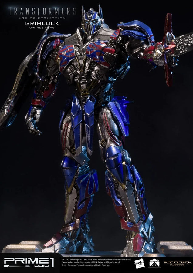 Grimlock (Optimus Prime Edition) Transformers: Age of Extinction (Film) – Prime1Studio – ActionFigure Brasil