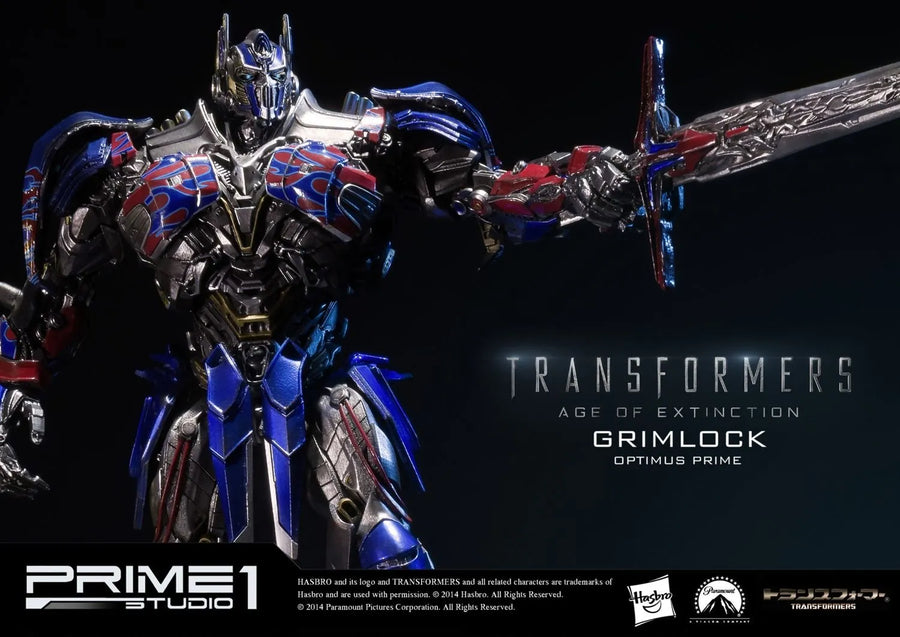 Grimlock (Optimus Prime Edition) Transformers: Age of Extinction (Film) – Prime1Studio – ActionFigure Brasil