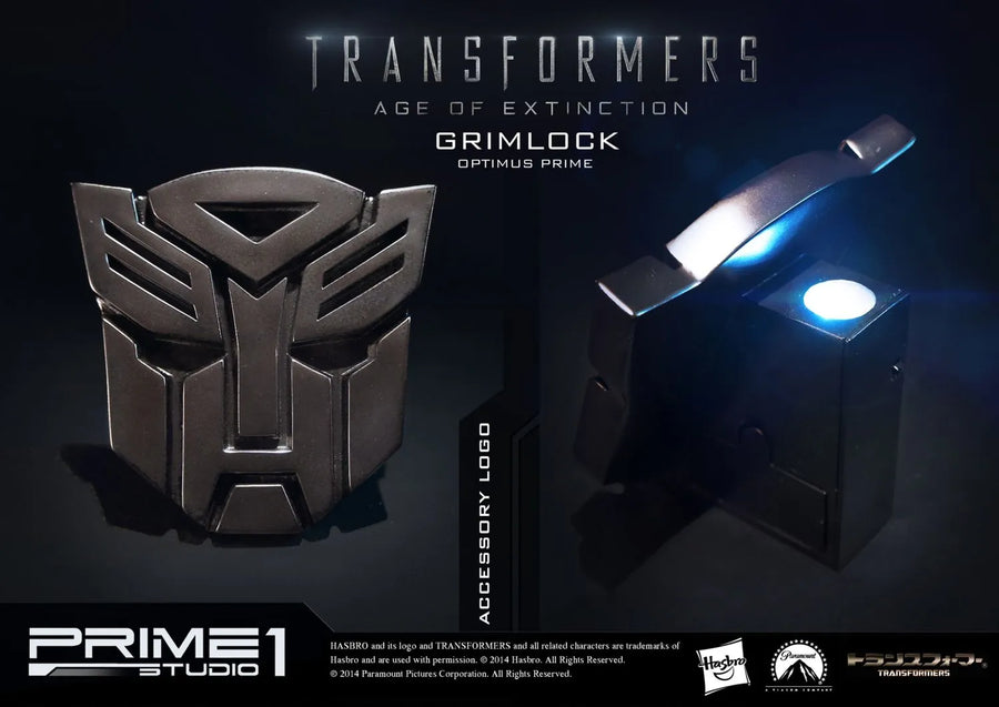 Grimlock (Optimus Prime Edition) Transformers: Age of Extinction (Film) – Prime1Studio – ActionFigure Brasil