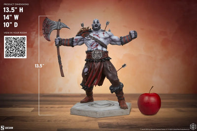 Grog - Vox Machina - LIMITED EDITION – Sideshow Collectibles – ActionFigure Brasil — com base expositora