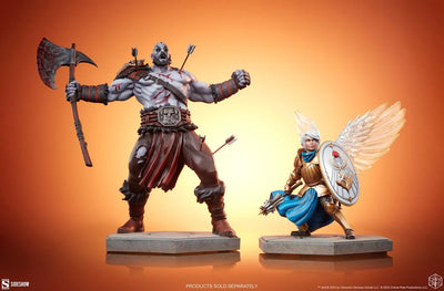 Grog - Vox Machina - LIMITED EDITION – Sideshow Collectibles – ActionFigure Brasil — ângulo diferente