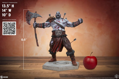Grog - Vox Machina - LIMITED EDITION – Sideshow Collectibles – ActionFigure Brasil — embalagem