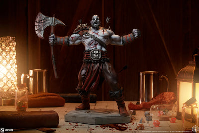 Grog - Vox Machina - LIMITED EDITION – Sideshow Collectibles – ActionFigure Brasil — com base expositora