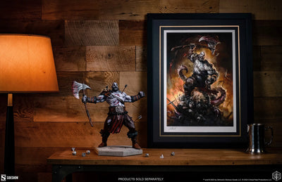 Grog - Vox Machina - LIMITED EDITION – Sideshow Collectibles – ActionFigure Brasil — iluminação de estúdio