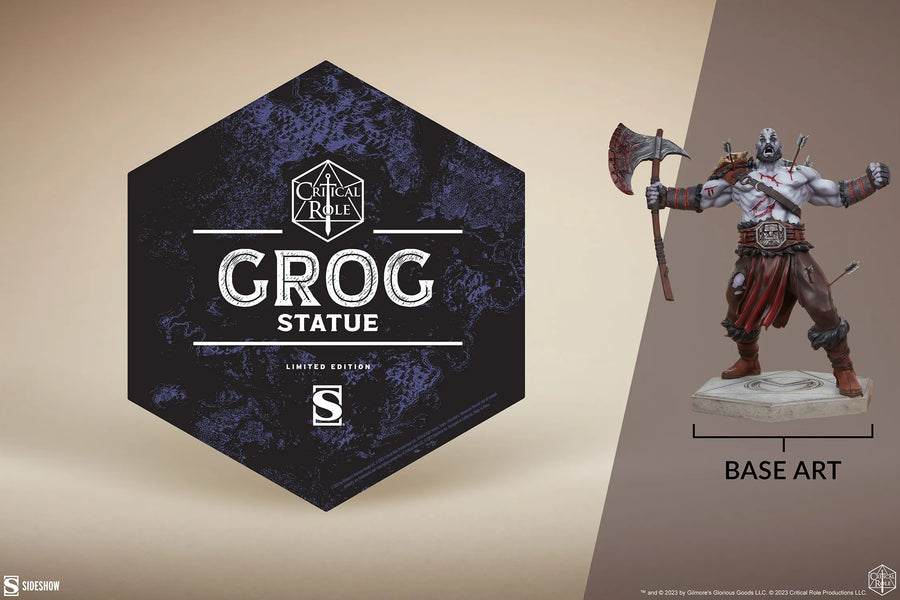 Grog - Vox Machina - LIMITED EDITION – Sideshow Collectibles – ActionFigure Brasil