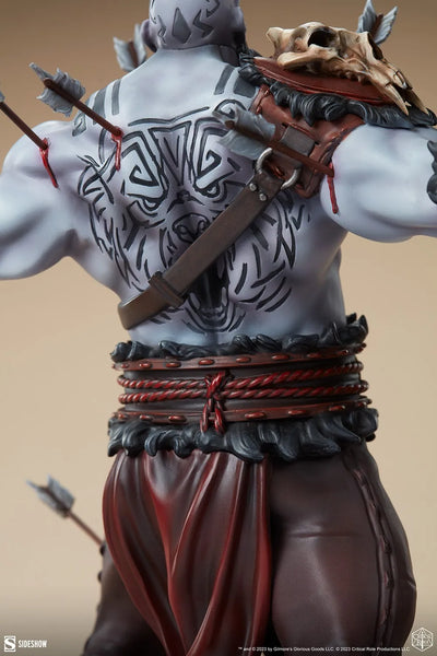 Grog - Vox Machina - LIMITED EDITION – Sideshow Collectibles – ActionFigure Brasil — com base expositora