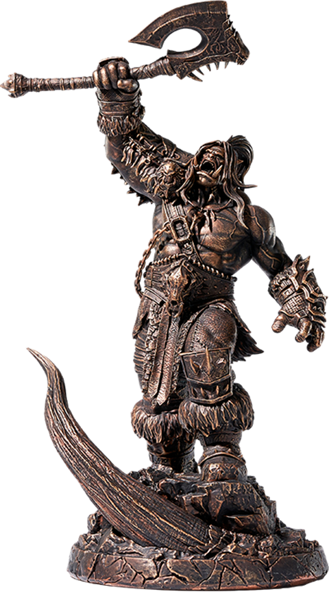Grommash Hellscream (Bronze Colored Edition) – HEX Collectibles – ActionFigure Brasil