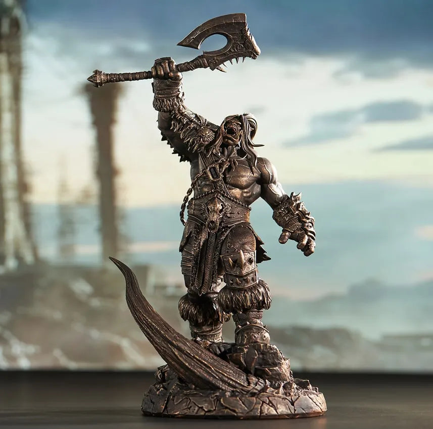Grommash Hellscream (Bronze Colored Edition) – HEX Collectibles – ActionFigure Brasil
