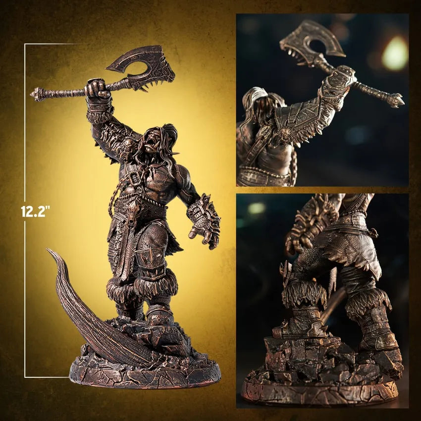 Grommash Hellscream (Bronze Colored Edition) – HEX Collectibles – ActionFigure Brasil