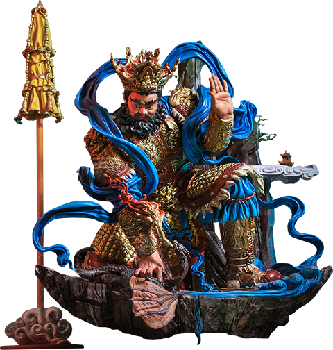 Guardian of Heaven Subdues the Evil Dragon (Color) - LIMITED EDITION: 99 – Infinity Studio – ActionFigure Brasil