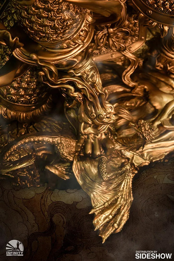 Guardian of Heaven Subdues the Evil Dragon (Gold) - LIMITED EDITION: 128 – Infinity Studio – ActionFigure Brasil