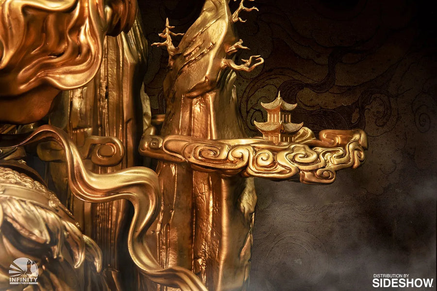 Guardian of Heaven Subdues the Evil Dragon (Gold) - LIMITED EDITION: 128 – Infinity Studio – ActionFigure Brasil