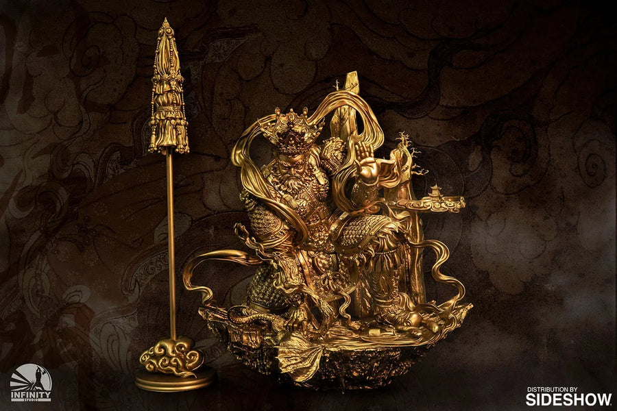 Guardian of Heaven Subdues the Evil Dragon (Gold) - LIMITED EDITION: 128 – Infinity Studio – ActionFigure Brasil