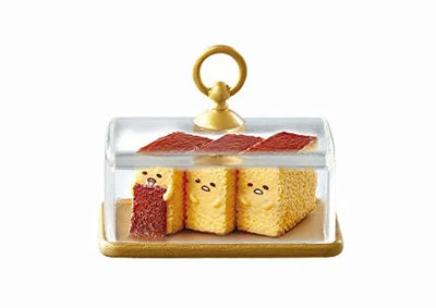 Gudetama - Gudetama-kei Sweets Joshi - Miniature - Re-Ment Sanrio Series - 1 - Cake (Re-Ment)ㅤ – Re-Ment As Manufacturer – ActionFigure Brasil — com base expositora