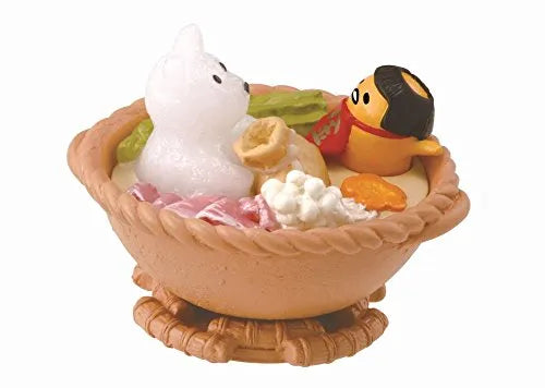 Gudetama - Gudetama Mukashibanashi Meshi - 1 - Custard Manju (Re-Ment)ㅤ – Re-Ment As Manufacturer – ActionFigure Brasil
