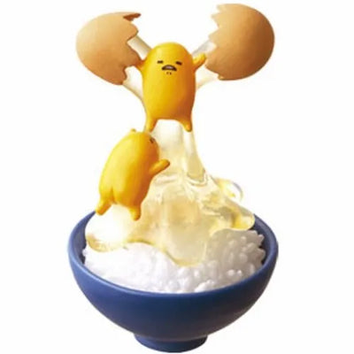 Gudetama - Gudetama na Gendaijin - Miniature - Re-Ment Sanrio Series - 1 - Red Eye (Re-Ment)ㅤ – Re-Ment As Manufacturer – ActionFigure Brasil — close