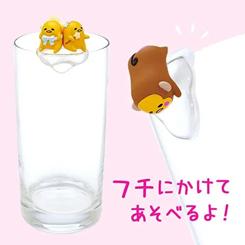 Gudetama - Hello Kitty - Gudetama X Sanrio Character Fuchi Mascot Set 2 - Putitto Series - Keroppi Hasunoue (Sanrio)ㅤ – Sanrio As Manufacturer – ActionFigure Brasil