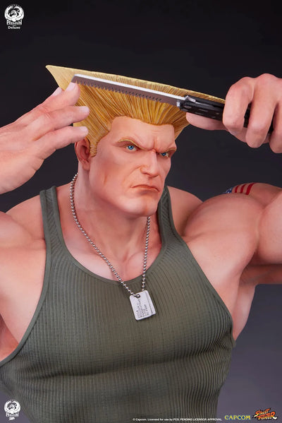 Guile Deluxe Edition - LIMITED EDITION: 500 (Deluxe Edition) – PCS – ActionFigure Brasil — ambientada