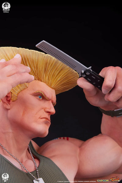 Guile Deluxe Edition - LIMITED EDITION: 500 (Deluxe Edition) – PCS – ActionFigure Brasil — ângulo diferente