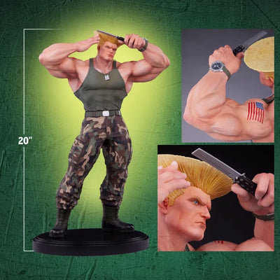Guile Deluxe Edition - LIMITED EDITION: 500 (Deluxe Edition) – PCS – ActionFigure Brasil — embalagem