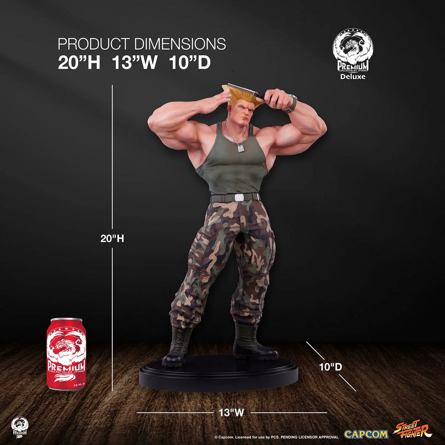 Guile Deluxe Edition - LIMITED EDITION: 500 (Deluxe Edition) – PCS – ActionFigure Brasil