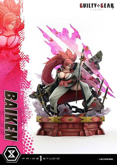 Guilty Gear -Strive- - Baiken - Ultimate Premium Masterline - 1/4 (Prime 1 Studio)ㅤ – Prime 1 Studio – ActionFigure Brasil — close
