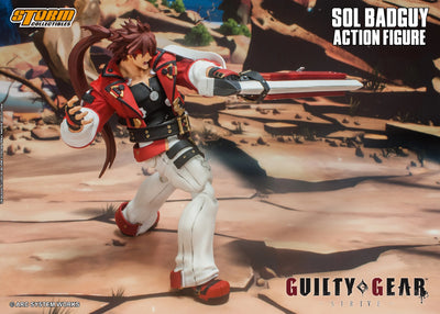 GUILTY GEAR - STRIVE - Sol Badguy (Storm Collectibles)ㅤ – Storm Collectibles – ActionFigureBrasil — detalhe do produto